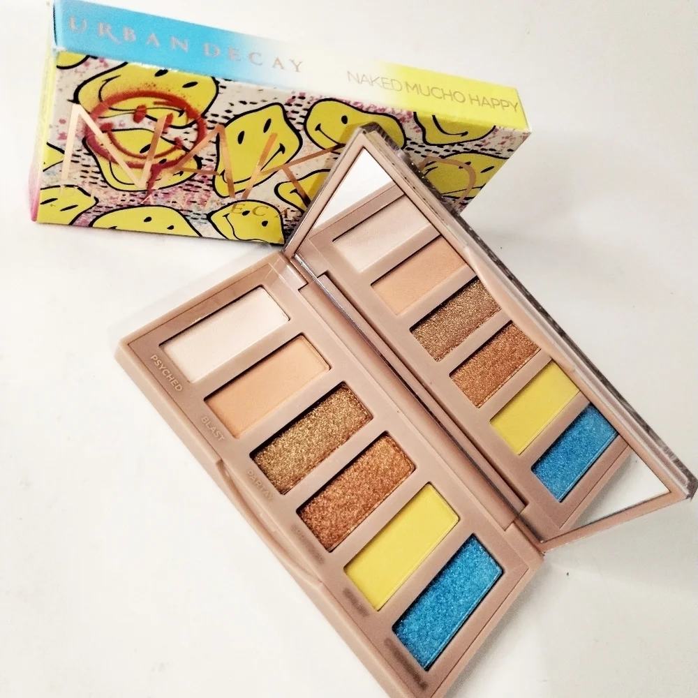 Urban Decay‎ Smiley NAKED MUCHO HAPPY Eyeshadow Palette NIB discontinued